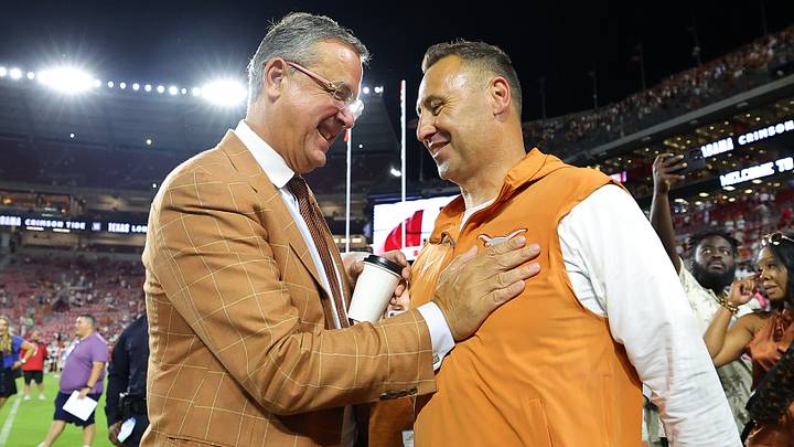 Steve Sarkisian, Chris Del Conte, Texas vs. Alabama