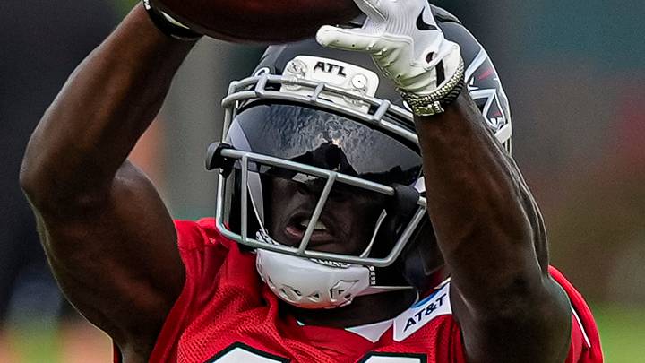 Atlanta Falcons wide receiver Olamide Zaccheaus 