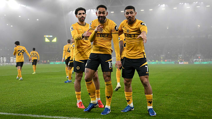 Matheus Cunha marcou um verdadeiro golaço contra o United