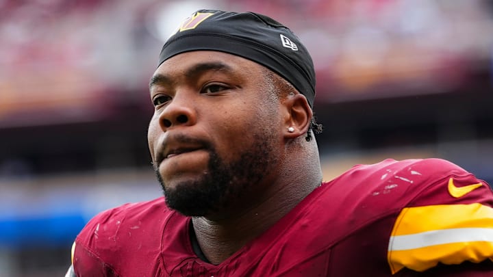 Washington Commanders defensive tackle Daron Payne Washington Commanders defensive tackle Daron Payne
