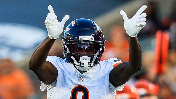 Chicago Bears wide receiver Jahdae Walker