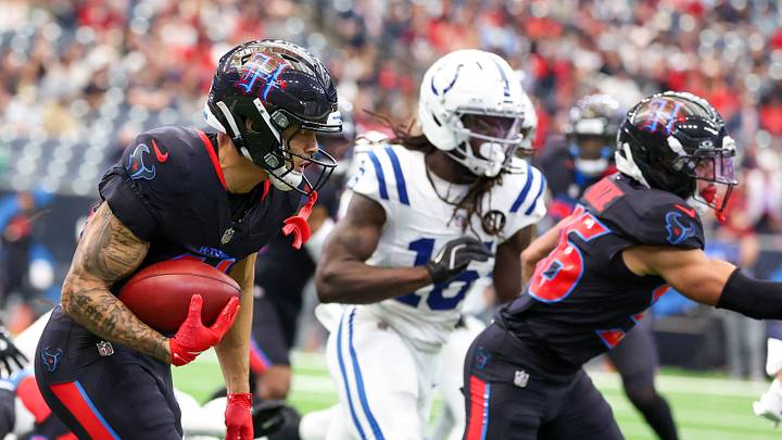 Houston Texans wide receiver / special teams player Jaylin Noel (14) Houston Texans wide receiver / special teams player Jaylin Noel (14)