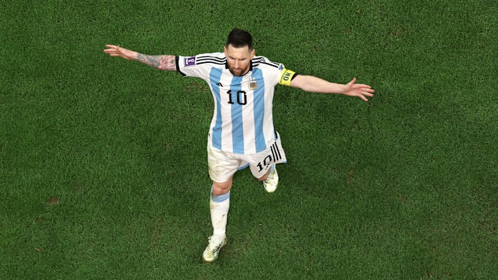 Messi marcou seu décimo gol na história das Copas do Mundo