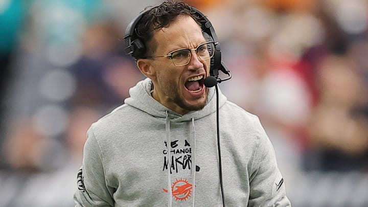 Miami Dolphins head coach Mike McDaniel