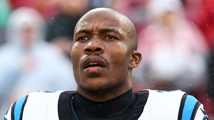 Carolina Panthers cornerback Mike Jackson Sr. Carolina Panthers cornerback Mike Jackson Sr.