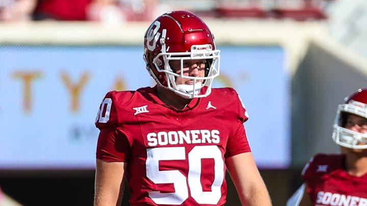 Oklahoma long snapper Ben Anderson