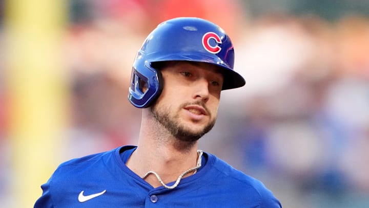 Chicago Cubs right fielder Kyle Tucker (30)