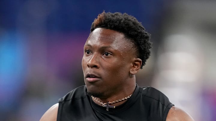 Tennessee defensive back Colton Hood during the NFL Scouting Combine.