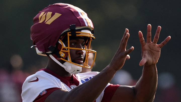 Washington Commanders wide receiver Jacoby Jones Washington Commanders wide receiver Jacoby Jones