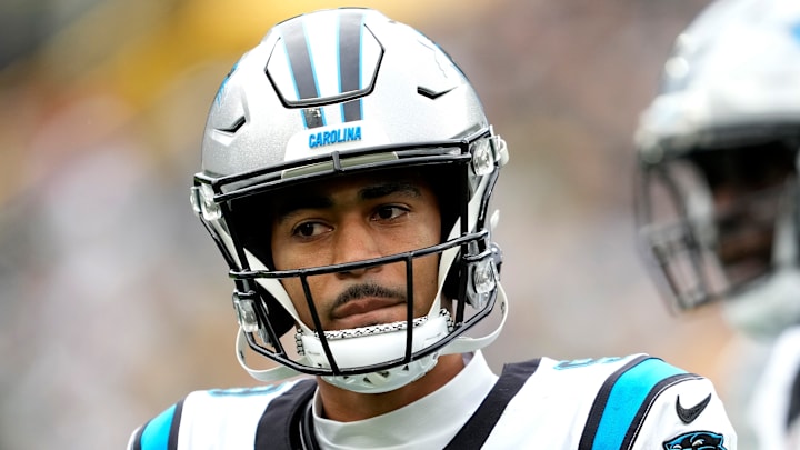 Carolina Panthers quarterback Bryce Young Carolina Panthers quarterback Bryce Young