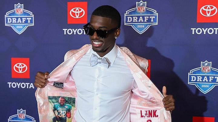 Former Lions CB Terrion Arnold, walked the red carpet for NFL draft day at the Fox Theatre in Detroit back in 2024 Former Lions CB Terrion Arnold, walked the red carpet for NFL draft day at the Fox Theatre in Detroit back in 2024