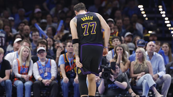 The Lakers NBA Finals odds cratered after the latest Luka Doncic injury news. The Lakers NBA Finals odds cratered after the latest Luka Doncic injury news.