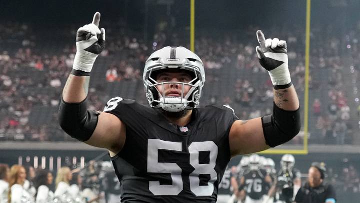 Las Vegas Raiders G Jackson Powers-Johnson