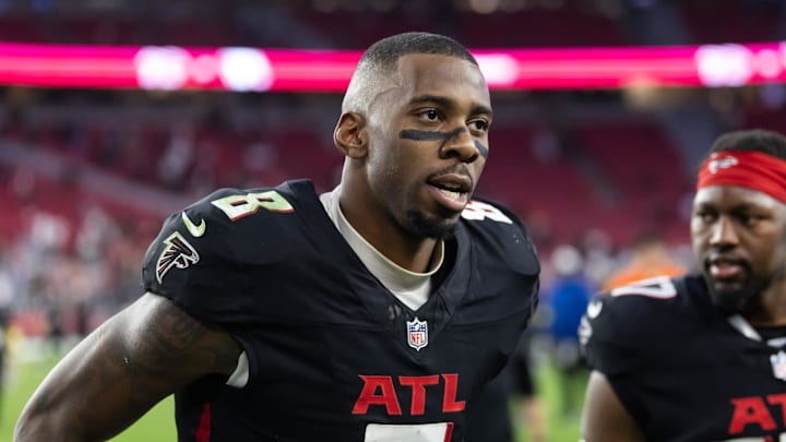 Atlanta Falcons tight end Kyle Pitts Sr. is in the final year of his rookie contract. He is scheduled to become a free agent. 