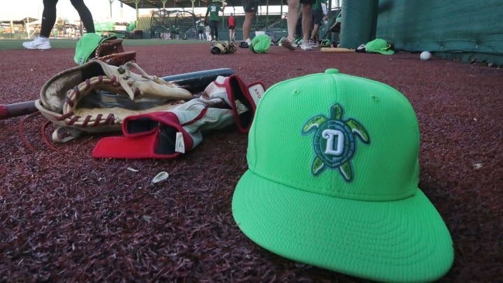 The Daytona Tortugas go through their last practice before the regular season, Thursday, April 4, 2024, at Jackie Robinson Ballpark.