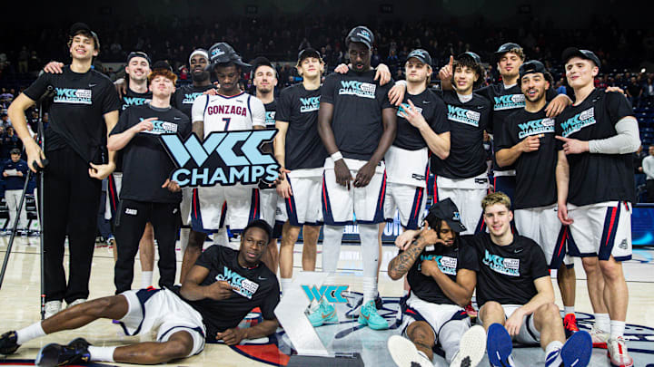 Gonzaga Bulldogs men's basketball team.