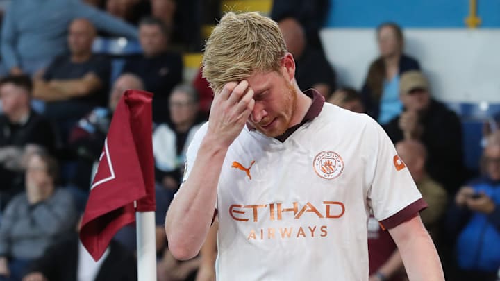 De Bruyne tem lesão grave diagnosticada e pode ficar até 4 meses sem jogar