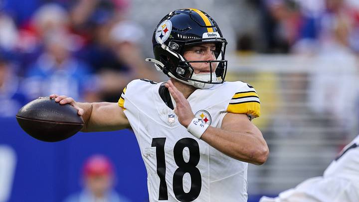 Steelers quarterback Will Howard