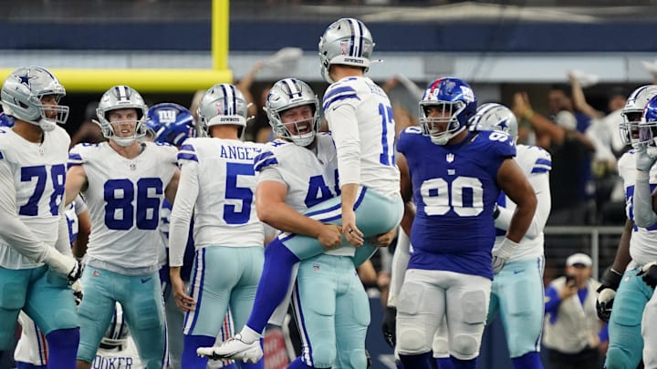 The Cowboys have a star in kicker Brandon Aubrey. The Cowboys have a star in kicker Brandon Aubrey.