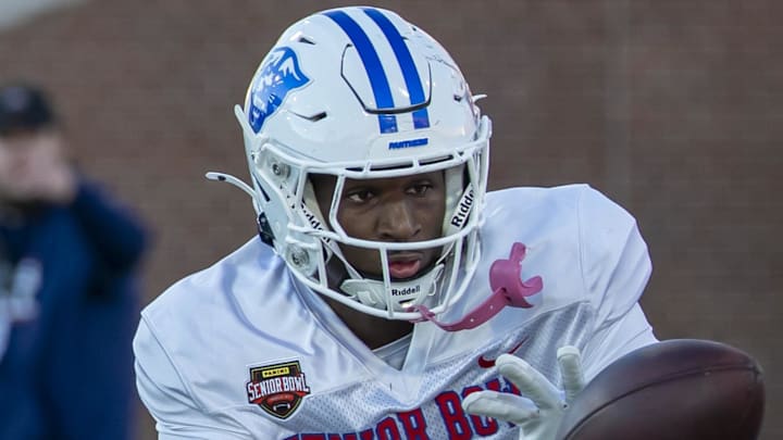 American Team wide receiver Ted Hurst (7) Mandatory Credit: Vasha Hunt-Imagn Images