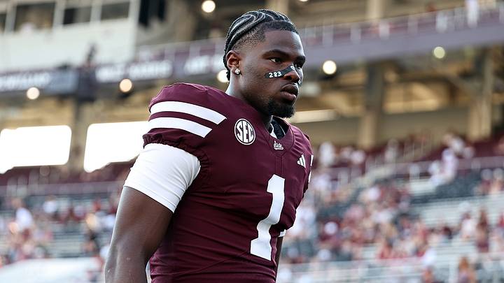 Mississippi State quarterback Kamario Taylor