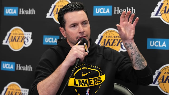 Los Angeles Lakers head coach JJ Redick