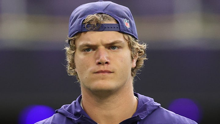 Minnesota Vikings QB J.J. McCarthy