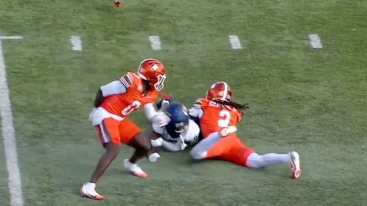 Bowling Green secured the strangest interception of the college football slate on Saturday against Toledo.