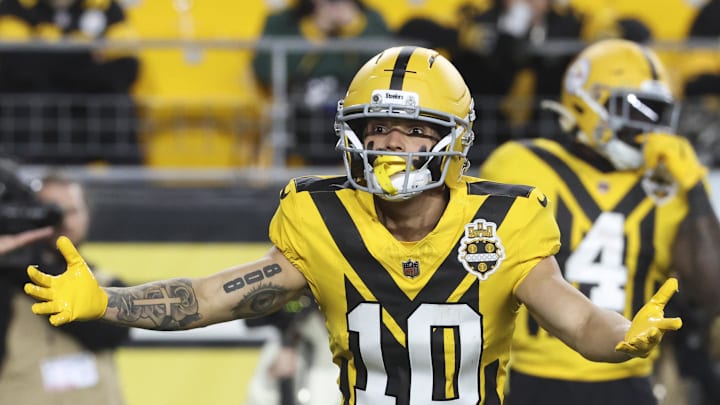 Pittsburgh Steelers wide receiver Roman Wilson 