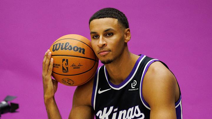 Sep 29, 2025; Sacramento, CA, USA; Sacramento Kings forward Keegan Murray (13) during media day at Golden 1 Center. Mandatory Credit: Sergio Estrada-Imagn Images Sep 29, 2025; Sacramento, CA, USA; Sacramento Kings forward Keegan Murray (13) during media day at Golden 1 Center. Mandatory Credit: Sergio Estrada-Imagn Images