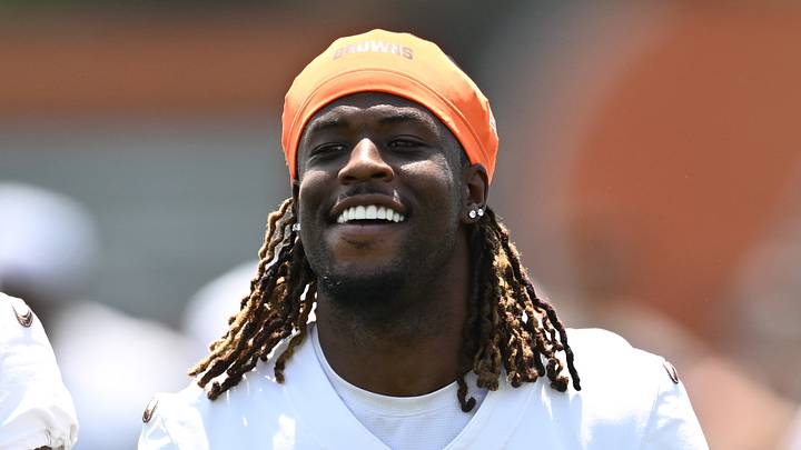 Cleveland Browns wide receiver Jerry Jeudy Cleveland Browns wide receiver Jerry Jeudy
