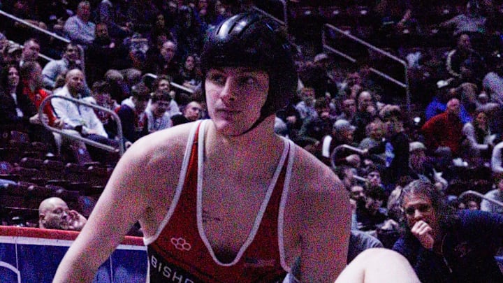 Jax Forrest is one of two Bishop McCort wrestlers with a preseason No. 1 ranking and one of four reigning national champions ranked No. 1 to start the 2025-26 season.