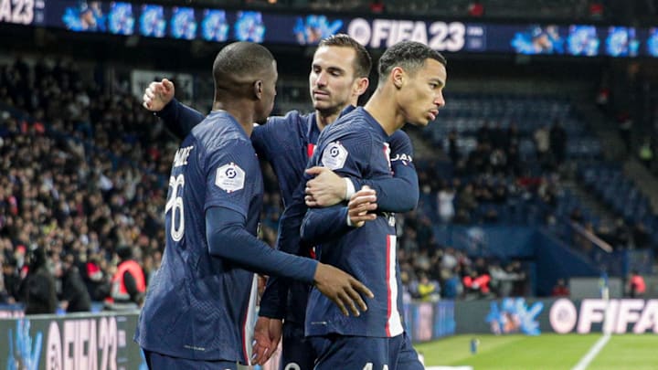 Hugo Ekitike a ouvert le score avec le PSG
