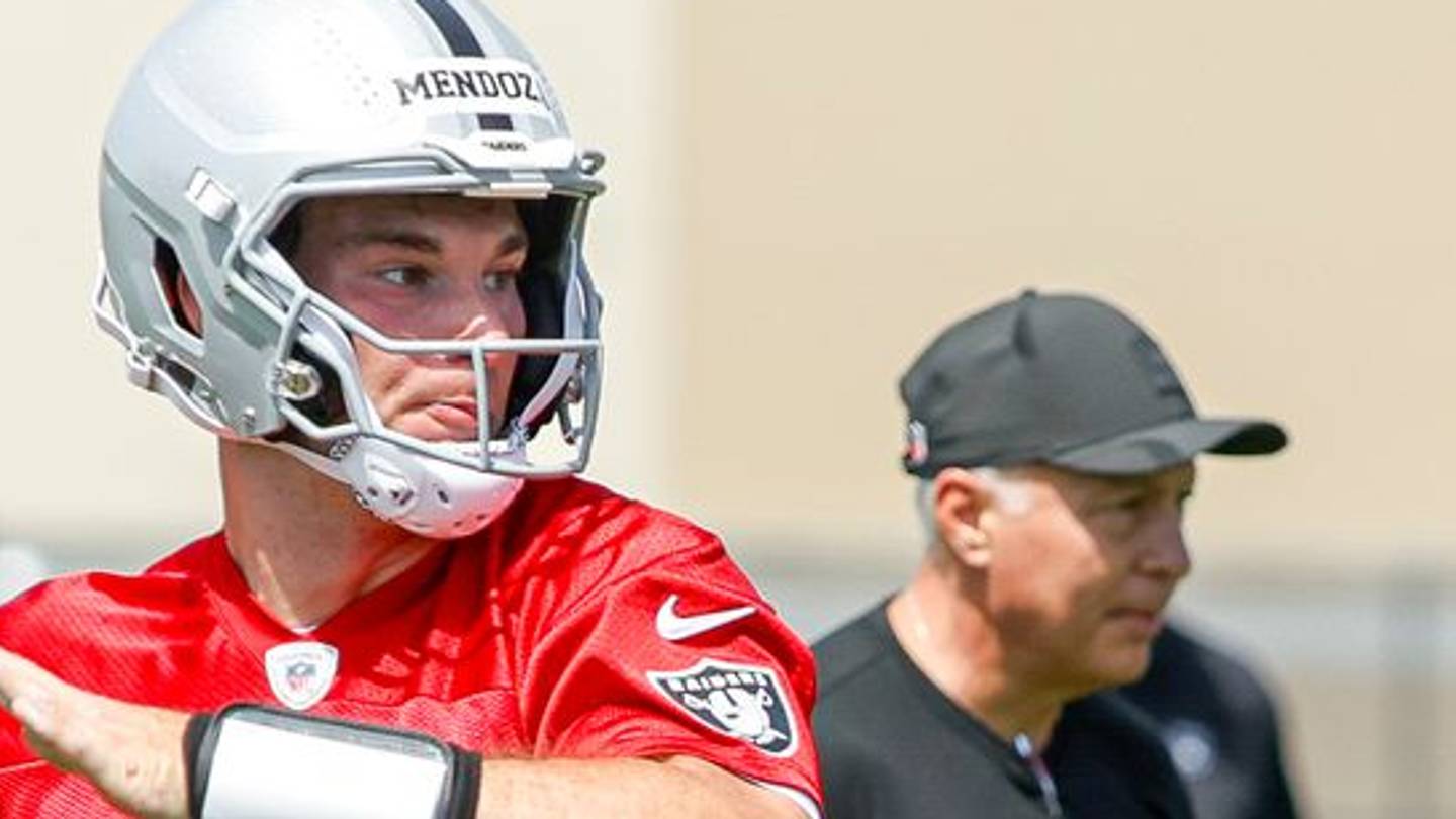 Notable Mendoza Traits Already on Display at Raiders Camp