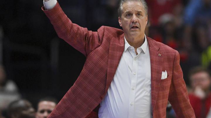 Arkansas Razorbacks head coach John Calipari