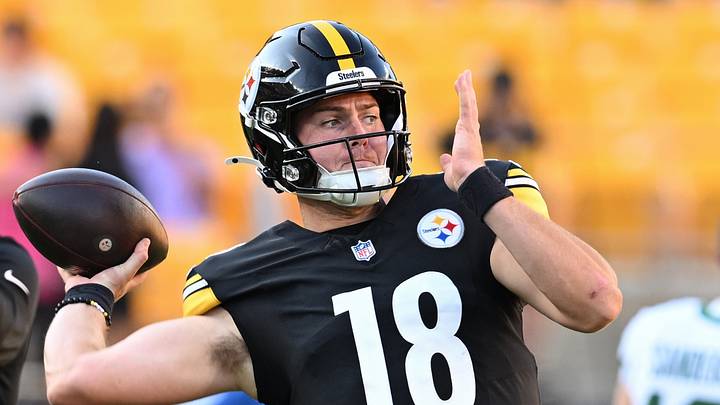 Pittsburgh Steelers quarterback Will Howard