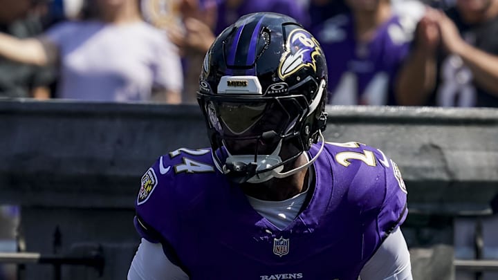 Baltimore Ravens safety Malaki Starks