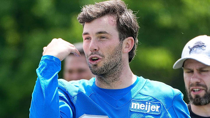 Detroit Lions kicker Jake Bates (39). Detroit Lions kicker Jake Bates (39).