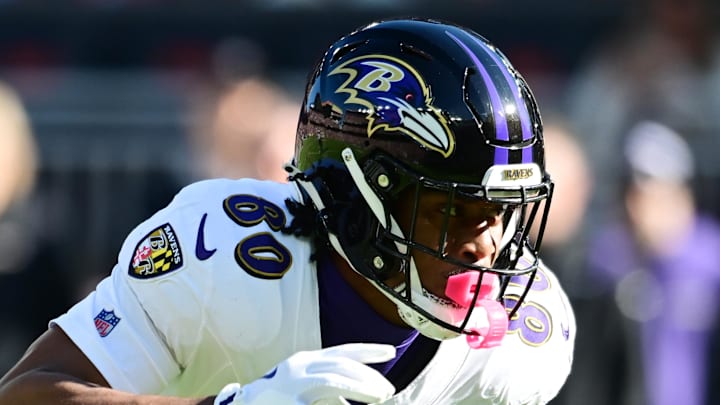 Baltimore Ravens tight end Isaiah Likely