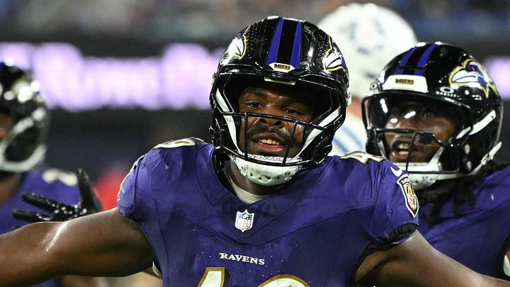 Baltimore Ravens linebacker Jay Higgins IV Baltimore Ravens linebacker Jay Higgins IV