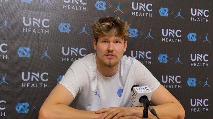 UNC Forward Henri Veesaar UNC Forward Henri Veesaar