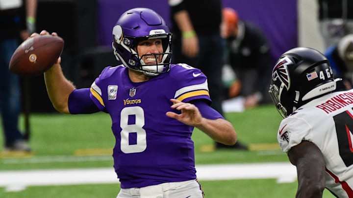 Minnesota Vikings quarterback Kirk Cousins