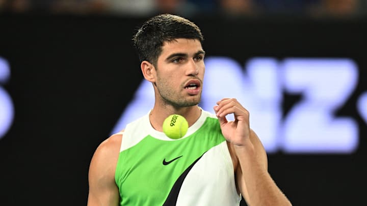 Carlos Alcaraz debuted a new Nike kit at the 2026 Australian Open.