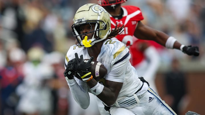 Auburn Tigers target Eric Singleton of Georgia Tech is the No. 1 wide receiver in the transfer portal. Auburn Tigers target Eric Singleton of Georgia Tech is the No. 1 wide receiver in the transfer portal.