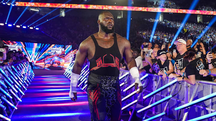 Omos at SummerSlam 2023