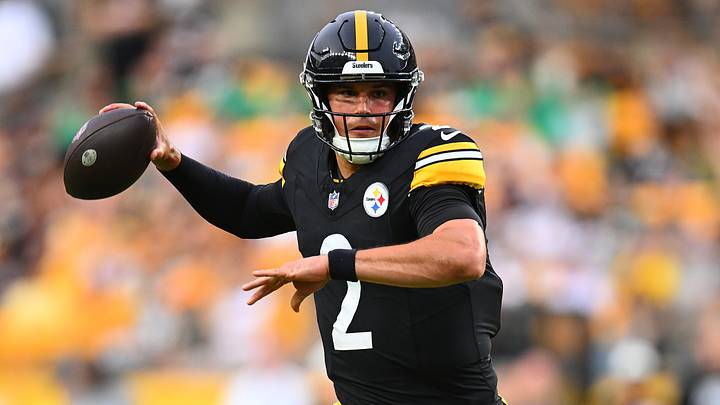 Pittsburgh Steelers quarterback Mason Rudolph