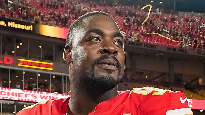 Kansas City Chiefs defensive tackle Chris Jones (95) Kansas City Chiefs defensive tackle Chris Jones (95)
