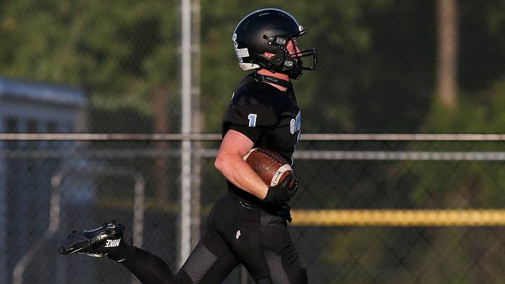 Cascade running back Lucas Farmer deliveed 83 rushing yards and a touchdown, along with a 2-point conversion, while shining on special teams and defense with two blocked punts and a pick six. Cascade running back Lucas Farmer deliveed 83 rushing yards and a touchdown, along with a 2-point conversion, while shining on special teams and defense with two blocked punts and a pick six.