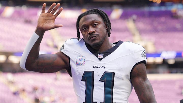 Philadelphia Eagles wide receiver A.J. Brown could be on the trade block during the 2026 NFL offseason. Philadelphia Eagles wide receiver A.J. Brown could be on the trade block during the 2026 NFL offseason.