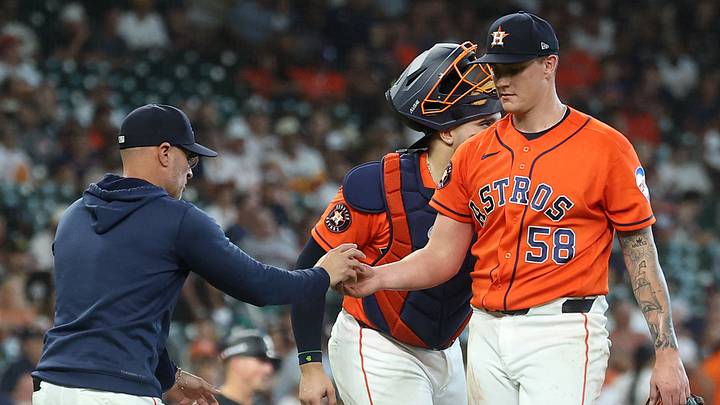 Houston Astros pitcher Hunter Brown Credit: Troy Taormina-Imagn Images